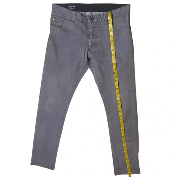 BY ROBERT JAMES NY Men’s Gray Skinny Jeans - Picture 10 of 14